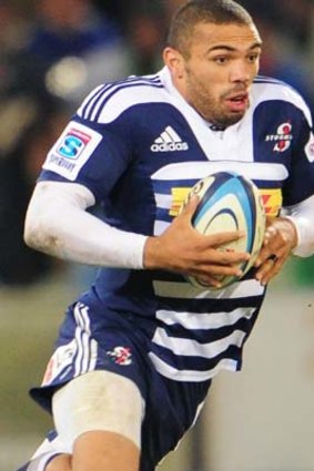 Moved to the centres ... Bryan Habana of the Stormers.