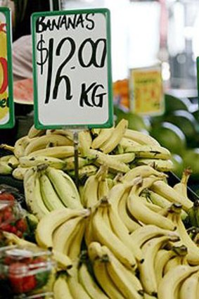 Expect a return to post-cyclone Larry banana prices in the weeks after cyclone Yasi hits.