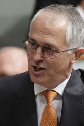 Lines blurred: Malcolm Turnbull