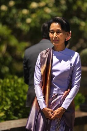 The bill for Burma's National League for Democray leader Aung San Suu Kyi's five night visit was $39,173.