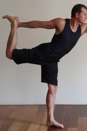 Not keen on online schools: Yoga teacher Philip Goodwin.