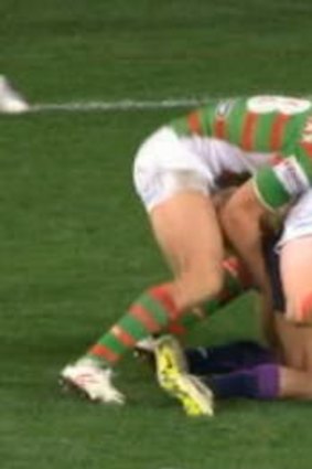 Under the microscope: The incident that saw Burgess charged.