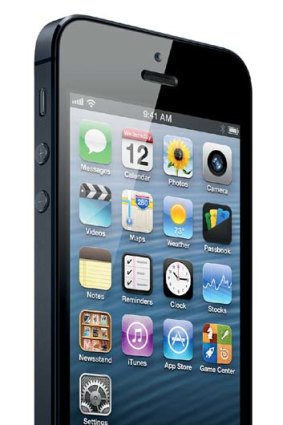 The iPhone 5.