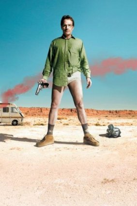 Stripped down: Bryan Cranston as Walter White in <i>Breaking Bad</i>.