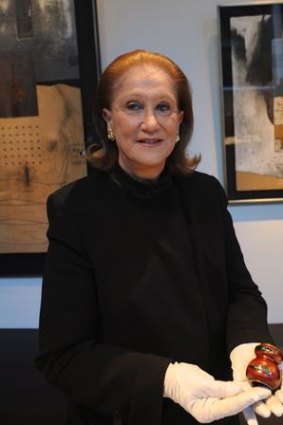 Pauline Gandel has donated $1 million to the NGV for a special gallery of Japanese art.