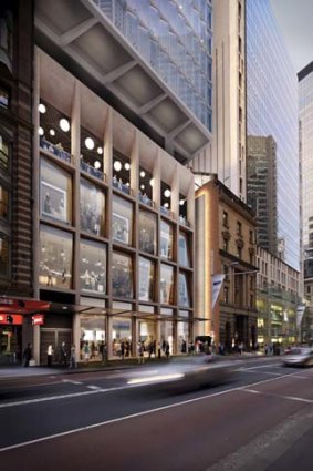 By George ... the council's vision of a rejuvenated CBD thoroughfare.