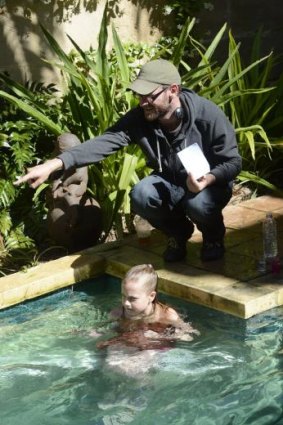 Directing: Zak Hilditch guides Angourie Rice.