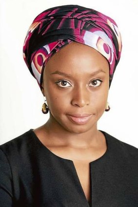 Studied gaze: Novelist Chimamanda Ngozi Adichie.