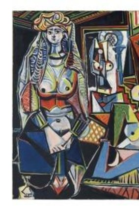 Pablo Picasso's <i>Women of Algiers (Version O)</i> is being offered for sale at Christie's in New York (2015 Estate of Pablo Picasso/Artists Rights Society).