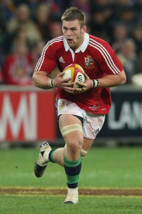 Muscling in: Dan Lydiate will start for the Lions.