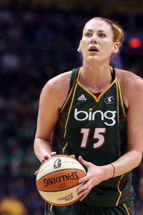 Sidelined: Lauren Jackson is to undergo hip surgery, which is expected to take up to three months.