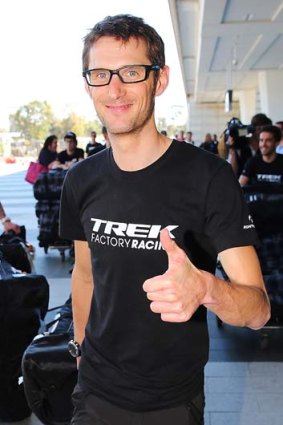 Frank Schleck returns to competition in Adelaide.