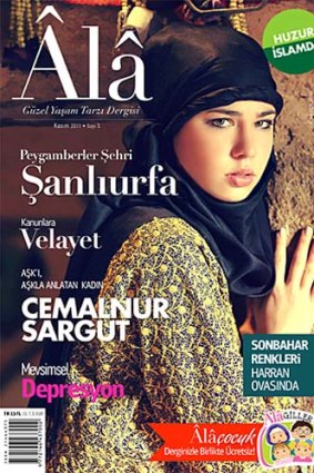 Assertive &#8230; Ala, the first fashion magazine for conservative Islamic women.