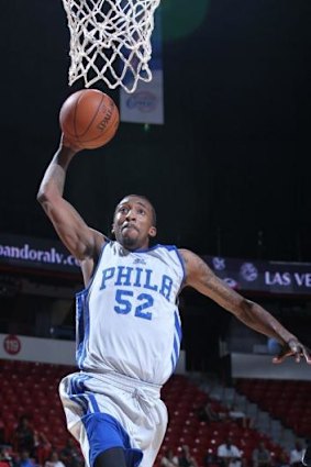 On the rise: Philadelphia 76ers’ second-round pick Jordan McRae.