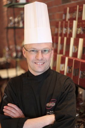 Master chocolatier Arno Backes