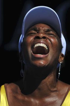 Venus Williams is still plagued by the abdominal injury which forced her to pull out of the Australian Open in January.