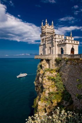 Spellbinding: The Crimean peninsula's Swallow's Nest castle on Bentours' Ukraine river cruise.