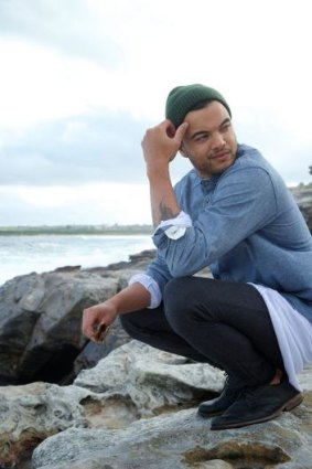 In love: Guy Sebastian has bought at Maroubra and likes to chill at Mahon Pool.