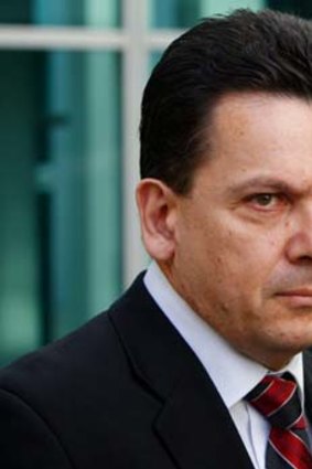 Subjected to an extraordinary attack ... Nick Xenophon.