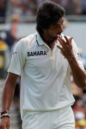 Not taking enough wickets ... Indian paceman Ishant Sharma.