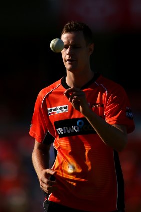 Jason Behrendorff's first game back from a back injury is hopefully the first step towards a Twenty20 World Cup berth.