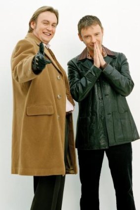 Top pick: Philip Glenister (left), pictured with John Simm from<i> Life on Mars.</i>