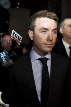 'Fundamentally unfair': James Ashby asked for leave to discontinue his case after the government said it would indemnify Peter Slipper.