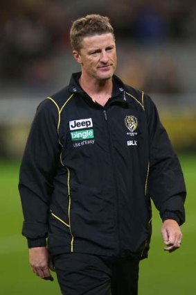No Gabba fears: Damien Hardwick's Tigers are keen to take on the Lions.