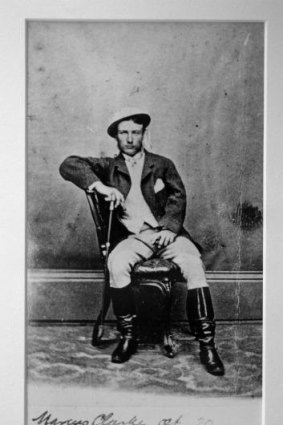 Marcus Clarke was a man about town in the 1860s and '70s.