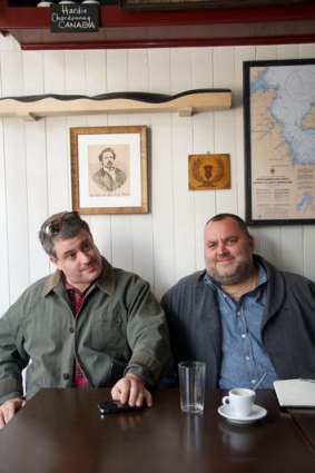 Joe Beef owners Frederic Morin, left and David McMillan.