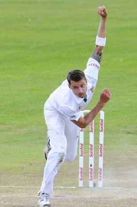 South African Dale Steyn delivers a ball in Durban last year.
