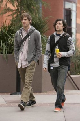 Like: Thomas Middleditch and Josh Brener in HBO's <i>Silicon Valley</i>.