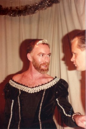Lex Watson as the Empress of Sydney in 1982.