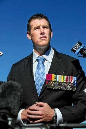 Corporal Ben Roberts-Smith has helped Mitch Johnson's career revival.