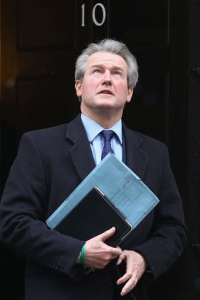 Owen Paterson, the UK Secretary of State for Environment, Food and Rural Affairs.