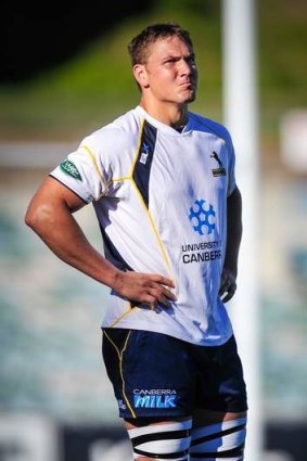 Etienne Oosthuizen will debut for the Brumbies.