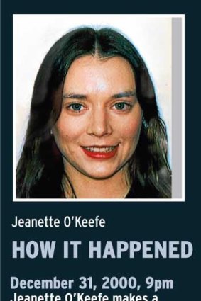 Timeline for Jeanette O'Keefe.