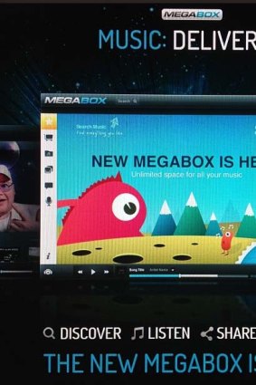 Dotcom's flyer for Megabox.