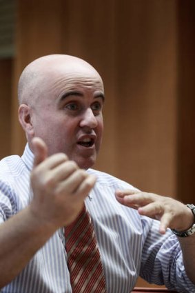 Frustrated: NSW Education Minister Adrian Piccoli.