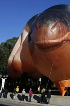 "Just needs getting used to": Patricia Piccinini's Skywhale.