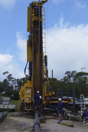 Contentious issue ...  buffer zones between coal seam gas wells and housing.