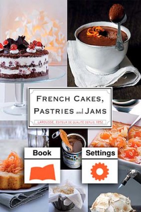 The French Cakes, Pastries and Jams app for iPhone.