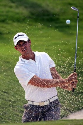 Chasing a million-dollar pay day ... Aaron Baddeley.