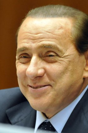 Silvio Berlusconi: under pressure.