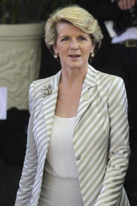 Overseas study: Australian Foreign Minister Julie Bishop (pictured), along with Barnaby Joyce and Teresa Gambaro collectively claimed more than $12,000.