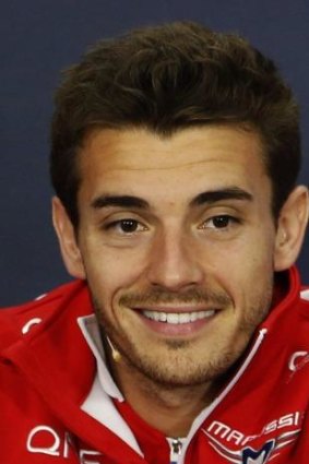 Critically injured: Jules Bianchi.