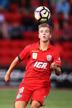 Bolter: Riley McGree was the shock selection for the Socceroos.