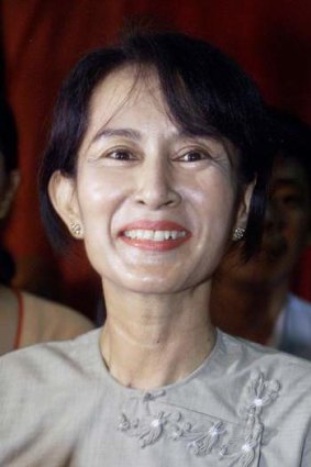 Pro-democracy leader Aung San Suu Kyi.