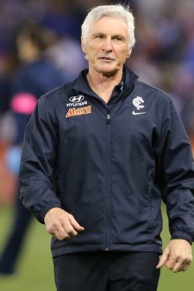 Blues coach Mick Malthouse.