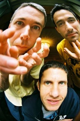 Adam Horovitz (left) with fellow Beastie Boys Michael ‘‘Mike D’’ Diamond and Adam ‘‘MCA’’ Yauch.